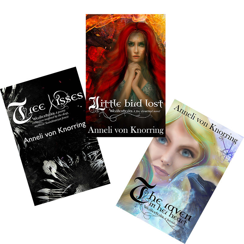 Werifesteria novels and poetry: 3 books bundle (paperback)