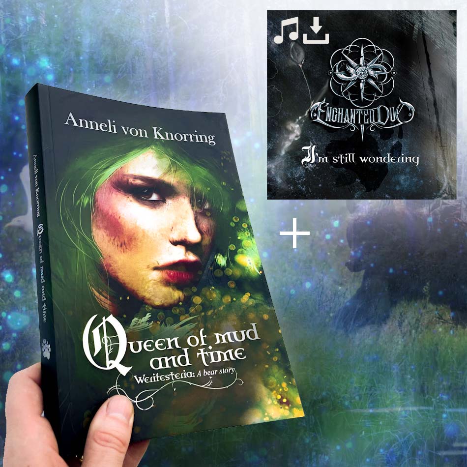 Queen of mud and time (paperback) + song "I'm still wondering" (digital download)