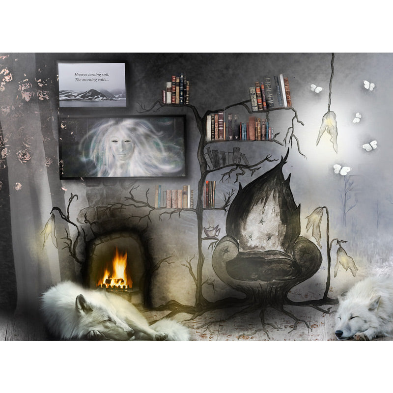 
                
                    Load image into Gallery viewer, Elven reading nook (fine art print)
                
            