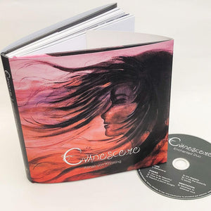 
                
                    Load image into Gallery viewer, Limited edition Evanescere art &amp;amp; poetry book (hardcover) + CD
                
            