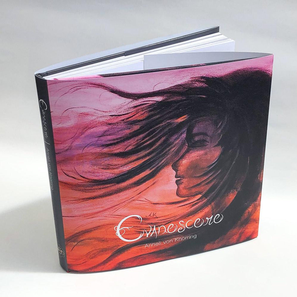 
                
                    Load image into Gallery viewer, Limited edition Evanescere art &amp;amp; poetry book (hardcover) + CD
                
            