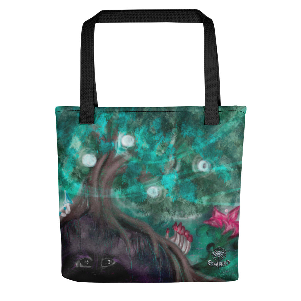 Under a willow tree days tote bag