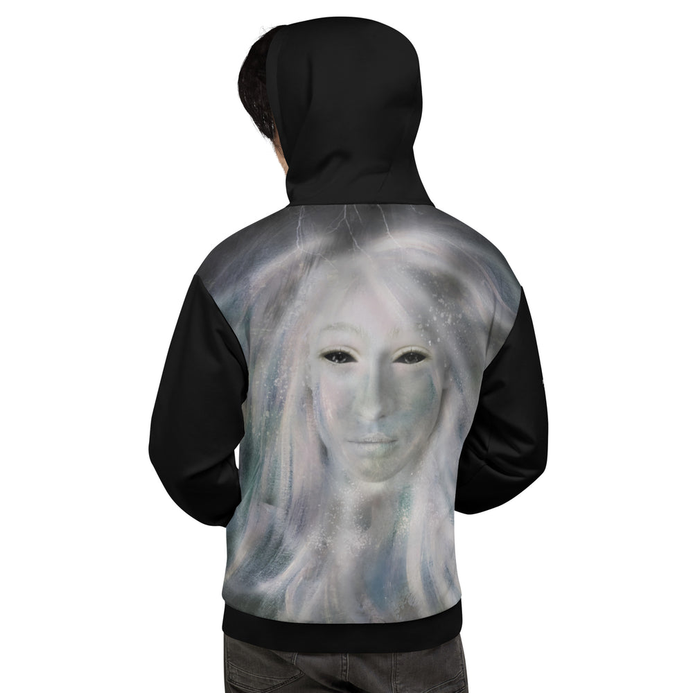Idur elven black art hoodie (unisex)