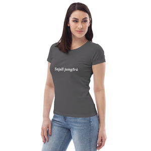
                
                    Load image into Gallery viewer, Snjall jungfrú (women&amp;#39;s fitted eco tee)
                
            